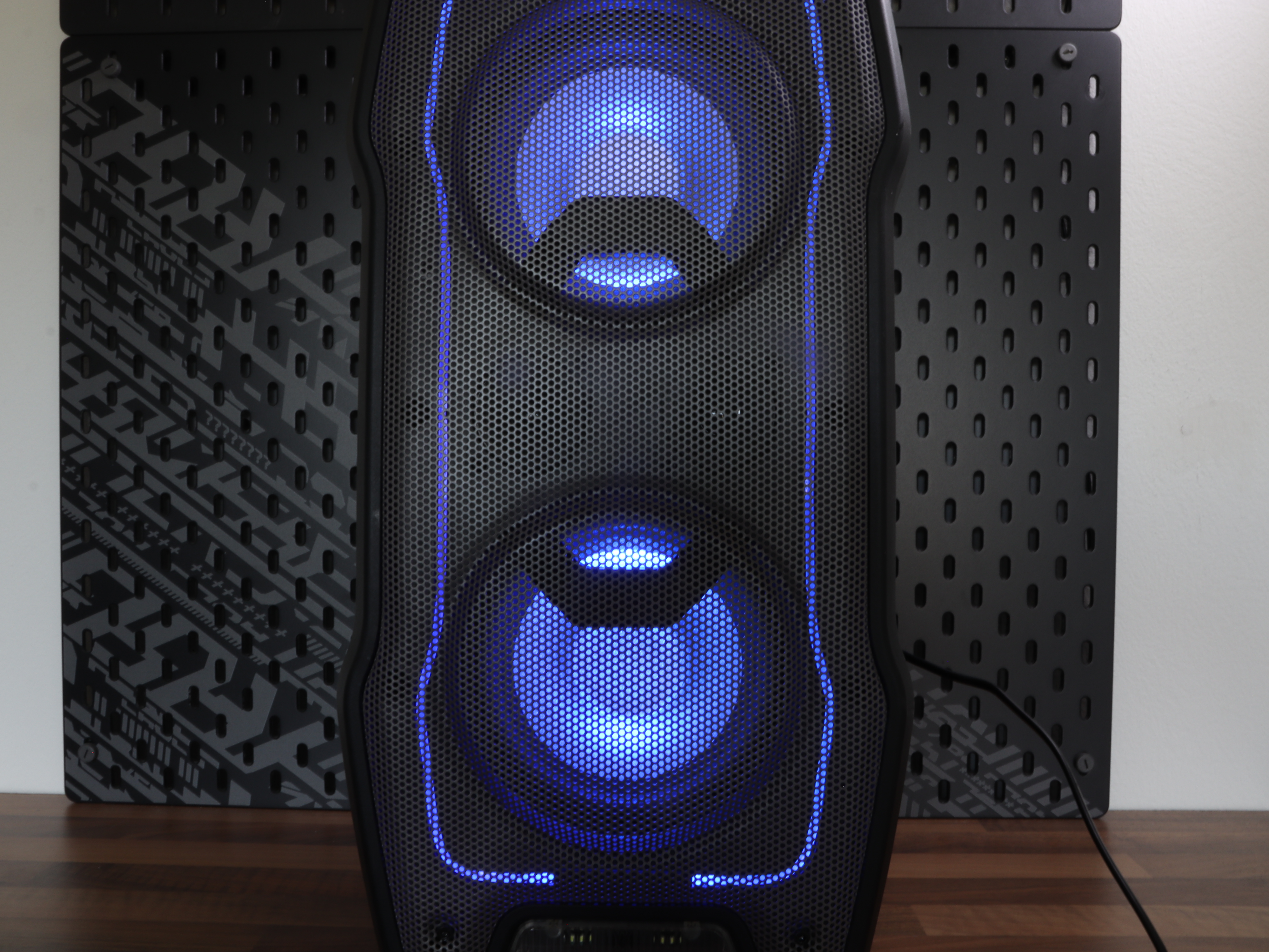 Stereo 180W XParty Microphone SING Party discolight MP3 Speaker IPX4 PS-931 RGB playback True wireless